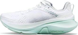 Saucony Womens Guide 17 Shoe In White/jade