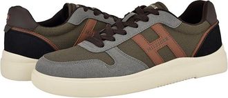 Tommy Hilfiger Cetus Mens Shoes Grey/Ivy Green : 11.5 M, Leather