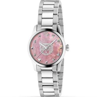 Gucci G-Timeless Horloge - Dames - Horloges - Grijs - ONE Size - Accessoires