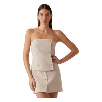Marciano Dames, Tops, Beige, Maat: S Poliester