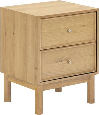 Safavieh Couture Orion 2-Drawer Wood Nightstand