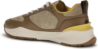 Fendi Mens Sneakers Flow Calf Leather Nocc-Biscuit-G.fendi Trainers Nocc/biscuit/g.fendi