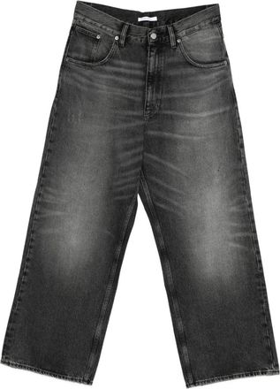 Sunflower Super Wijde Straight Jeans - Heren - Regular Fit Jeans - Zwart - W32 L32 - Jeans