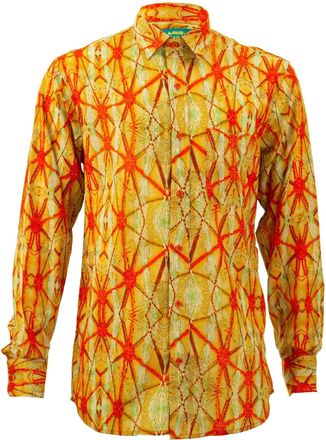 Loud Elephant Regular Fit Long Sleeve Shirt - Geodesic (15.5 / 39-40cm / Medium)