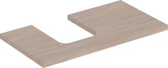 Keramag Placa De Lavabo Geberit One, Recortable A La Izquierda, Para