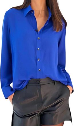 Finley Mini Monica Shirt In Royal