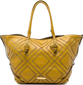 Burberry Pre-owned Burberry Medium Perforated Leather Salisbury Tote Ladies M6WZMU4UPQKOS9UN