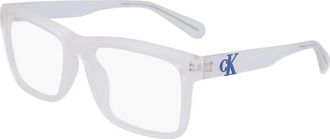 Calvin Klein Jeans Optisch Montuur - Heren - Brillen - Grijs - 54 MM - Accessoires