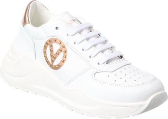 Mario Valentino Valentino By Mario Valentino Tina Leather Sneaker
