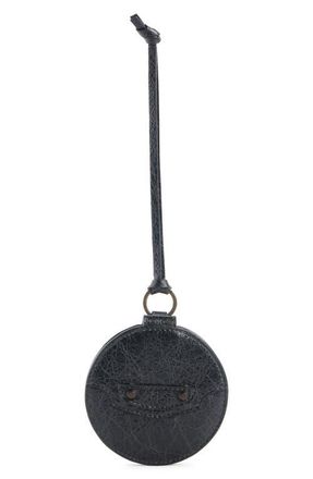 Balenciaga Le City Mirror Bag Charm in 1000 Black at Nordstrom