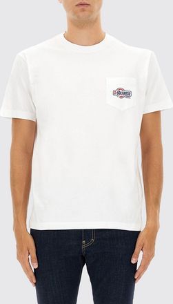 Dsquared2 T-shirt in cotone con logo Dsquared2