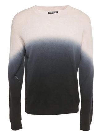 Zadig&Voltaire knitted ombre sweater - Neutrals