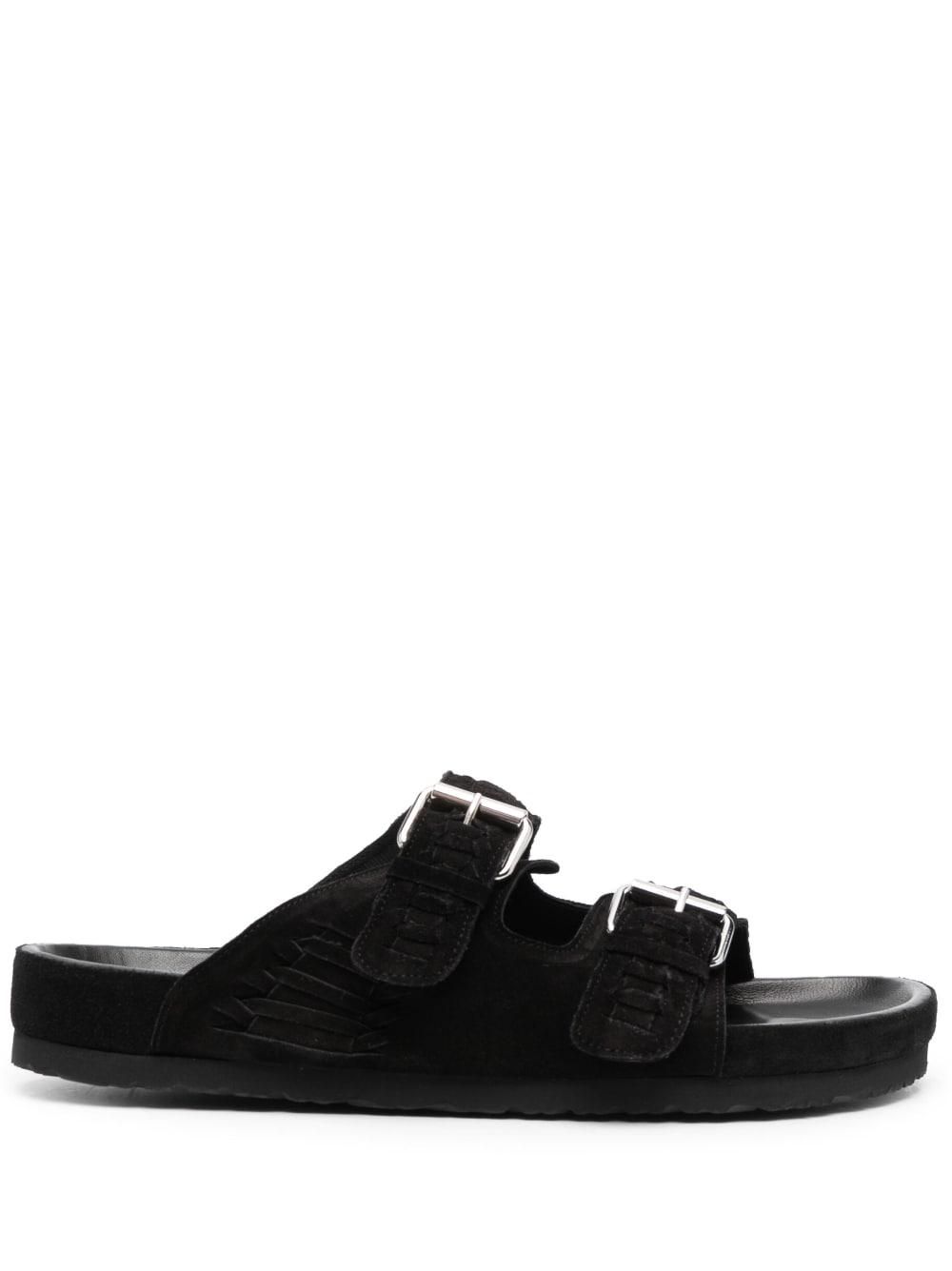 シューズ・サンダルその他 ISABEL MARANT Woman Flat sandals Black SD0239FAC2B01S BKSI 25PSD0208FA-C1B09S-01BK-R.jpg?