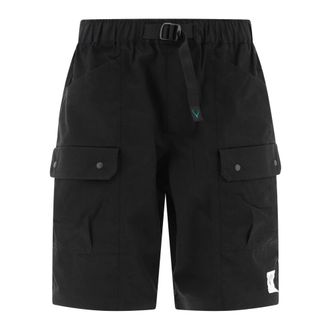 South2 West8 Casual Shorts, male, Black, M, Belted Harbor Shorts