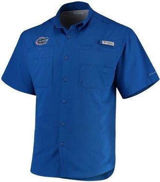 Columbia Mens Columbia Royal Florida Gators PFG Tamiami Shirt at Nordstrom, Size Xx-Large