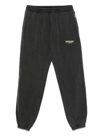 Represent Pantaloni sportivi con logo - Nero