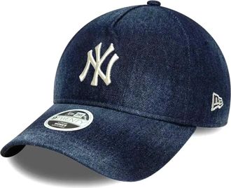 New Era 9Twenty A-Frame Cap - Dames - Petten - Blauw - ONE Size - Katoen - Accessoires