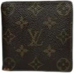Louis Vuitton Pre-owned Vintage Leren Portemonnee - Dames - Vintage Accessoires - Bruin - ONE Size - Leer - Vintage