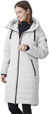 Junge Gewatteerde Winter Witte Jas Kiki Modern Fit - Dames - Parka Jassen - Wit - L - Jassen