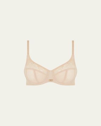 Chantelle Underwire Three-Part Lace Bra