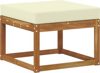 vidaXL Reposapi&eacute;s De Exterior Madera De Acacia S&oacute;lida Natural Vidaxl