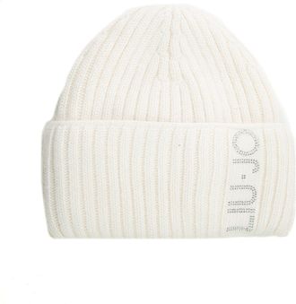 Liu Jo Cappello a coste Bianco Liu Jo Donna