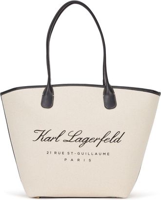 Karl Lagerfeld Borsa tote Hotel Karl media - Toni neutri