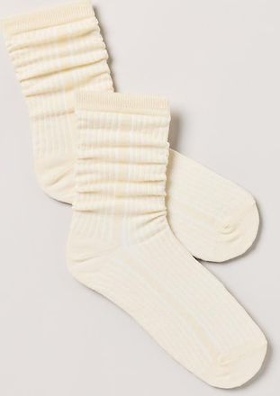 Stems Cotton Cashmere Crew Socks