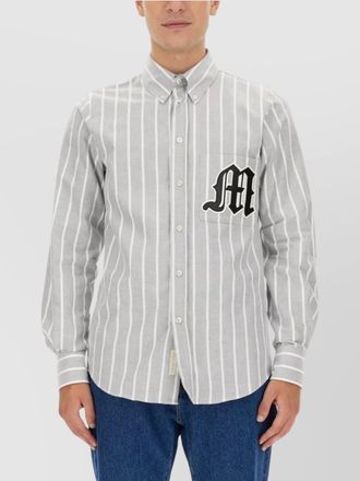 Msgm regular-fit cotton shirt