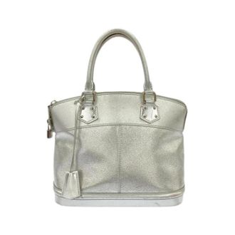 Louis Vuitton Pre-owned Vintage Handbag - Dames - Vintage Handtas - Grijs - ONE Size - Leer - Vintage