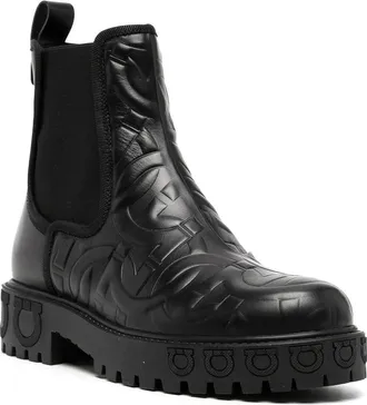 Ferragamo Varsi Ankle Boot - Black