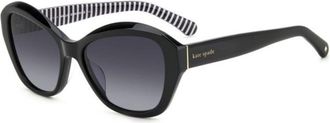 Kate Spade New York Aglaia/S 807/9O Womens Sunglasses Black Size 54