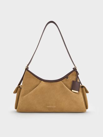 Charles & Keith Khai Side-Pocket Shoulder Bag