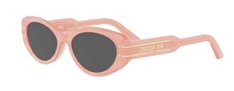 Dior DIORSIGNATURE B8U Smoke Cat Eye Ladies Sunglasses CD40170U 72A 53