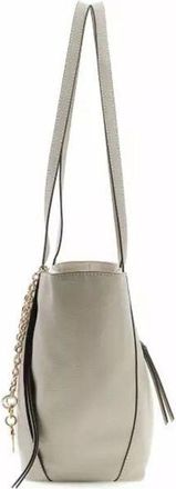 Guess Womens Tote Light Taupe Polyurethane Tote-bags