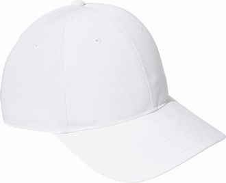 adidas Mens Adidas 6 Panel Baseball Cap - White - Size: ONE size