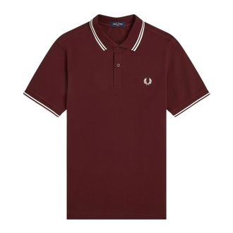 Fred Perry Polo Shirts, male, Red, Size: XL M3600 Polo