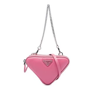 Prada Pre-owned Prada Mini Soft Nappa Triangle Pouch Ladies A8WAE5K1LRHU0TU1