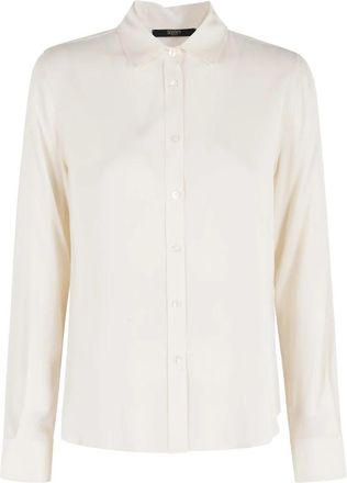 Seventy Zacht Shirt - Dames - Overhemden - Beige - L - Overhemden