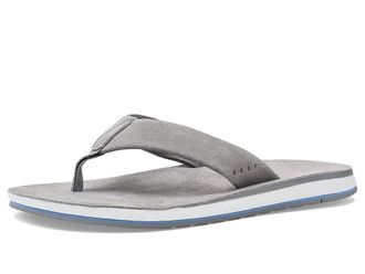 Reef Ojai Classic Mens Sandals Grey Suede : 12 D - Medium, Leather/Rubber/Suede