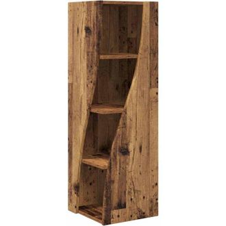 vidaXL Armario De Esquina Madera Vieja 32x32x102cm Vidaxl