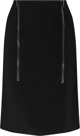 Tom Ford Zwarte kokerrok met ritssluiting - Dames - Korte rokken - Zwart - S - Rokken