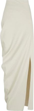Cortana Arne Skirt - Dames - Maxi Rokken - Beige - S - Linnen - Rokken