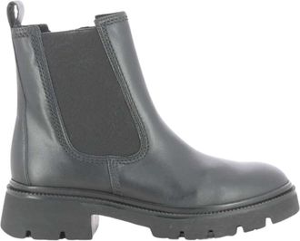 Gabor Chelsea Boots - Dames - Chelseaboots - Zwart - 42 1/2 EU - Leer - Schoenen