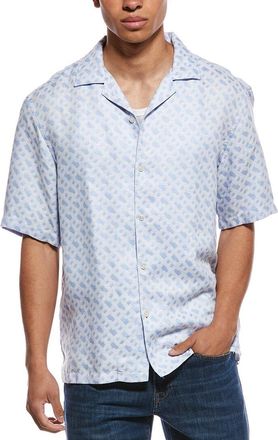 HUGO BOSS Lars Linen-Blend Shirt