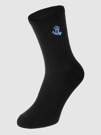 Santa Cruz Screaming Mini Hand Calcetines negro