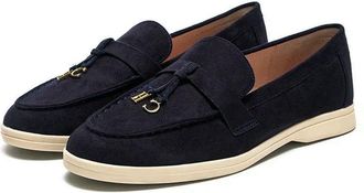 Generic ZBDP Loafers White Women Casual Shoes Faux Cowhide Flat Single Shoes White Spring Summer