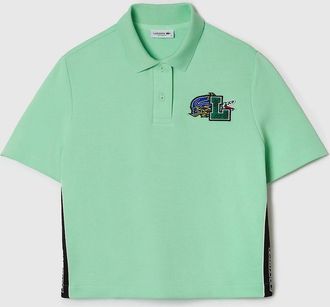 Lacoste Mens Regular-Fit Polo Shirt - Green - Size: 50