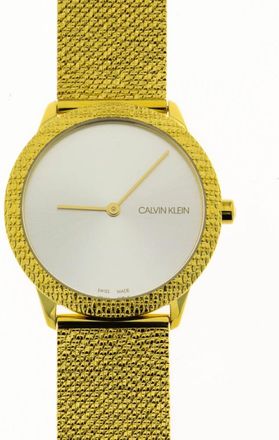 Calvin Klein Quartz Horloge - Dames - Horloges - Geel - ONE Size - Accessoires