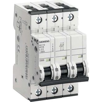SIEMENS Interruptor Magnetot&eacute;rmico 3p 10a 6ka Curva C 5sy6310-7